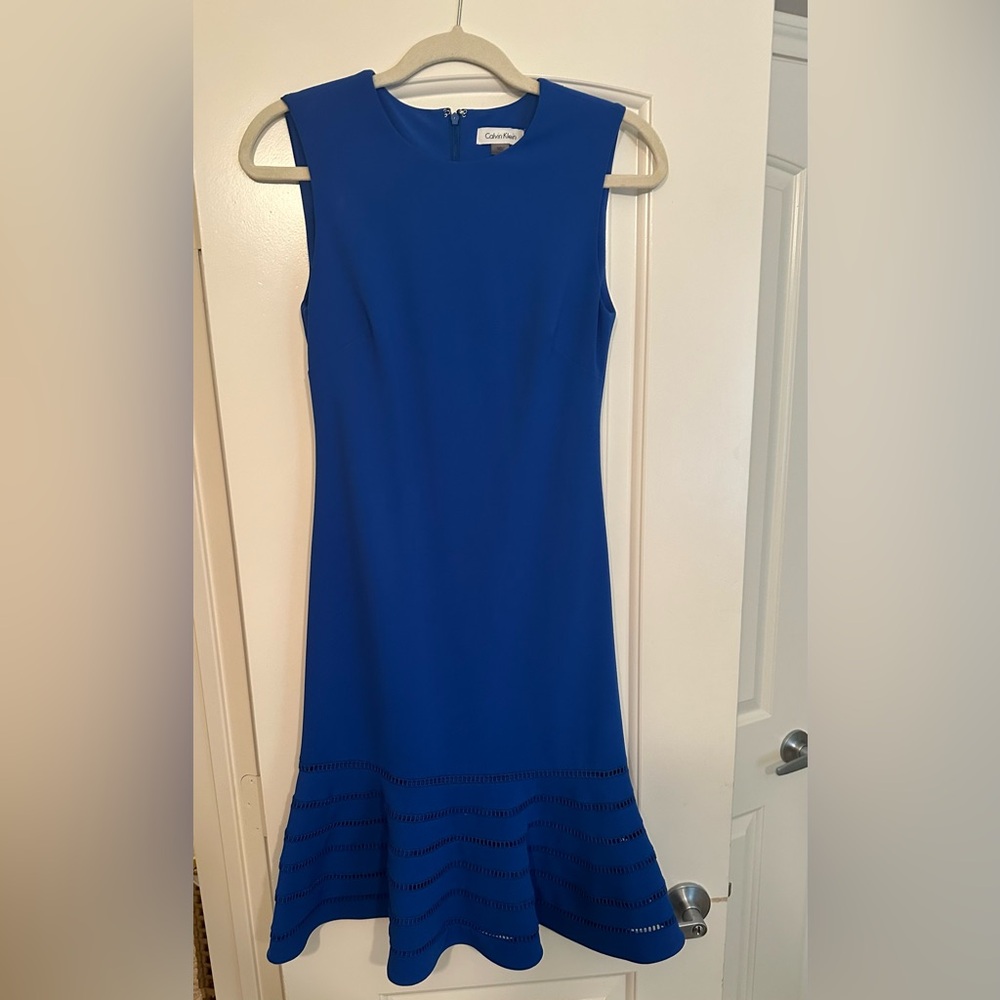 Royal Blue Calvin Klein Dress - size 2
